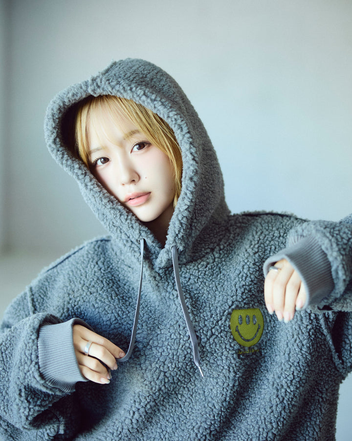 POP ART Bonding Boa Hoodie Ver:24