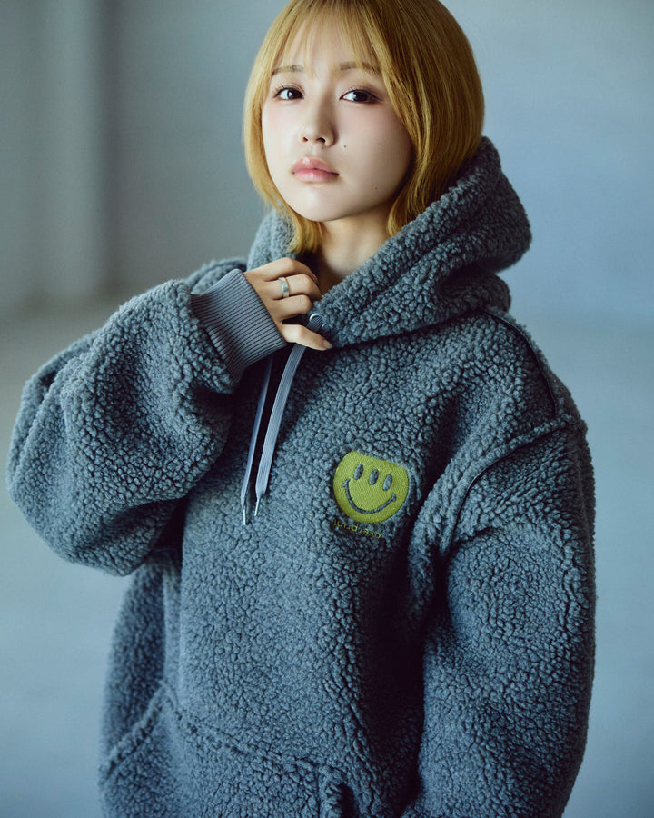 POP ART Bonding Boa Hoodie Ver:24