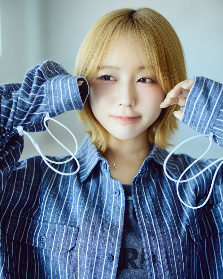 BREAK WIDE SHIRTS(STRIPE)