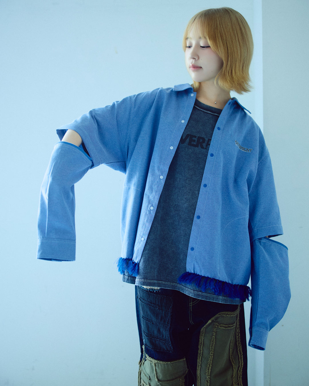 OX ARM ZIP SHIRTS