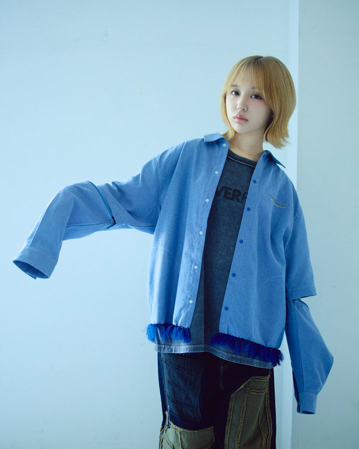 OX ARM ZIP SHIRTS