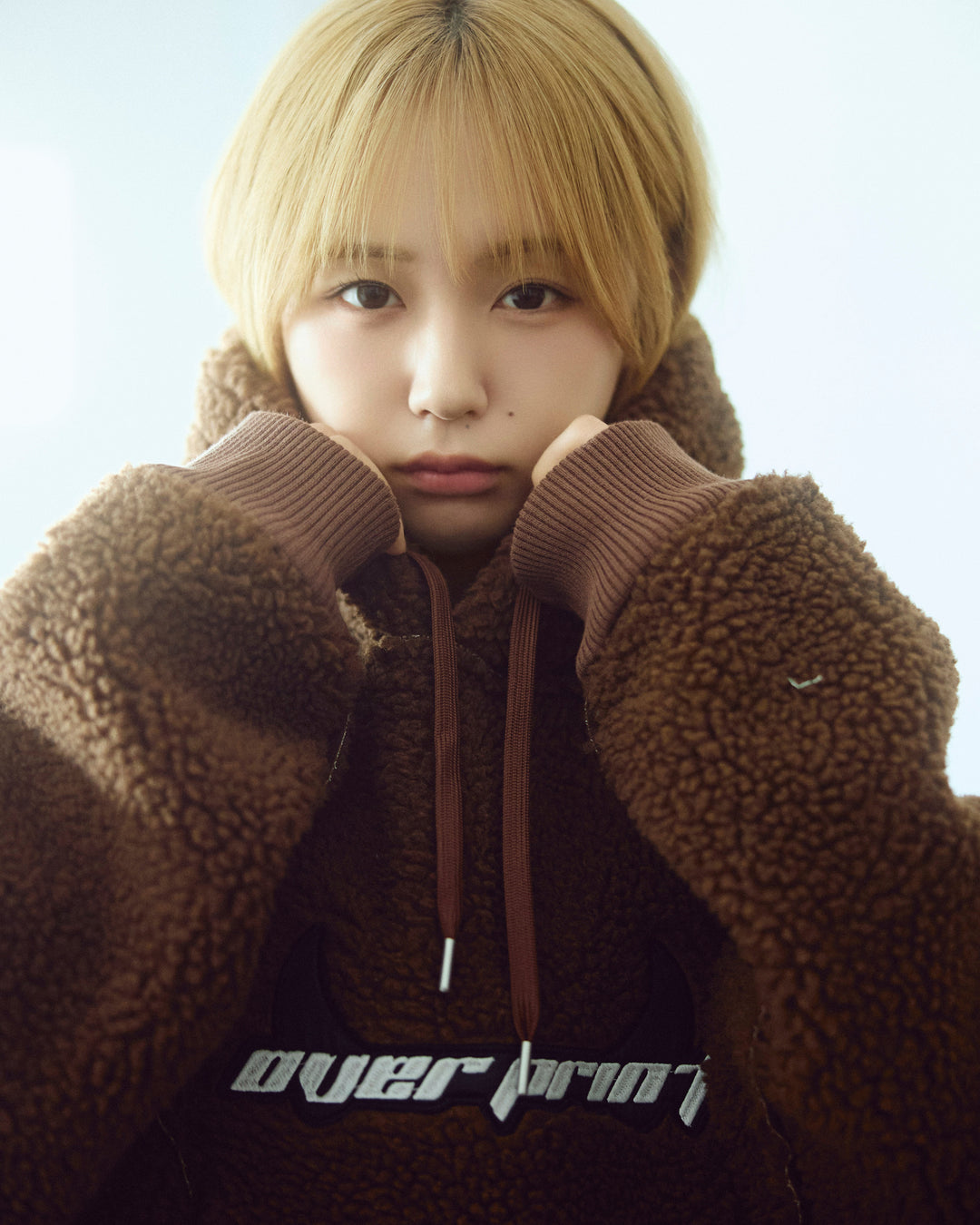 Satan logo Bonding Boa Hoodie