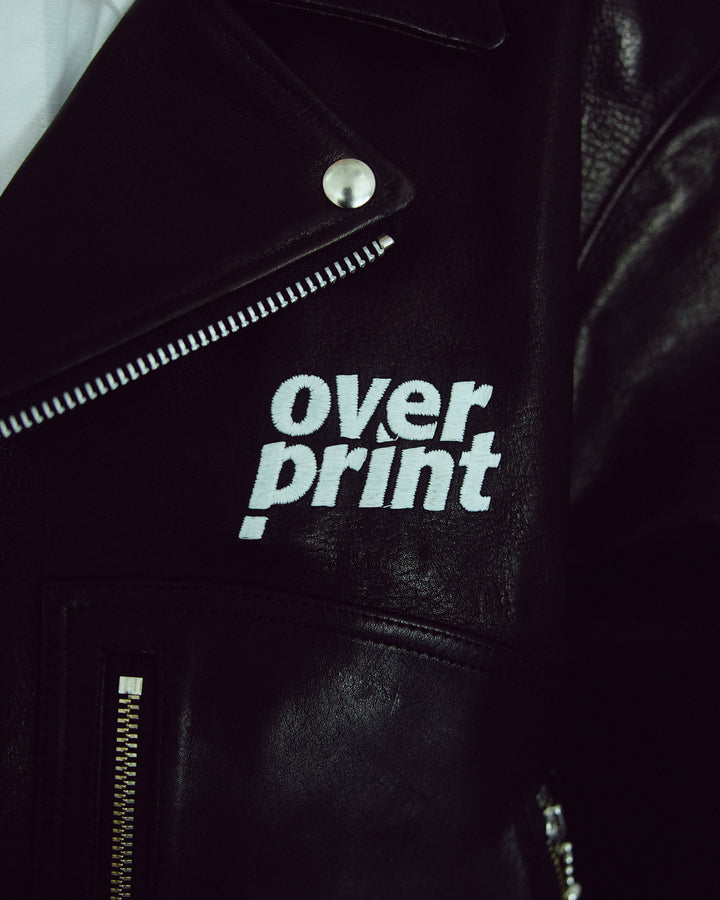 LEATHER SINGLE RIDERS JACKET *sevskig exclusive