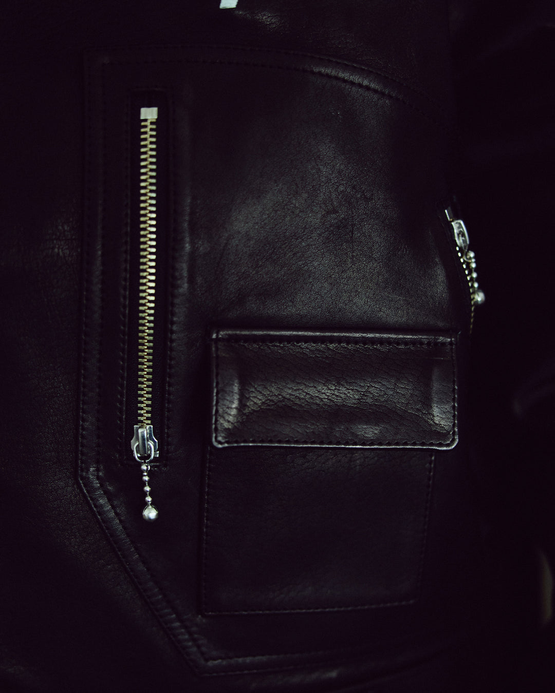 LEATHER SINGLE RIDERS JACKET *sevskig exclusive