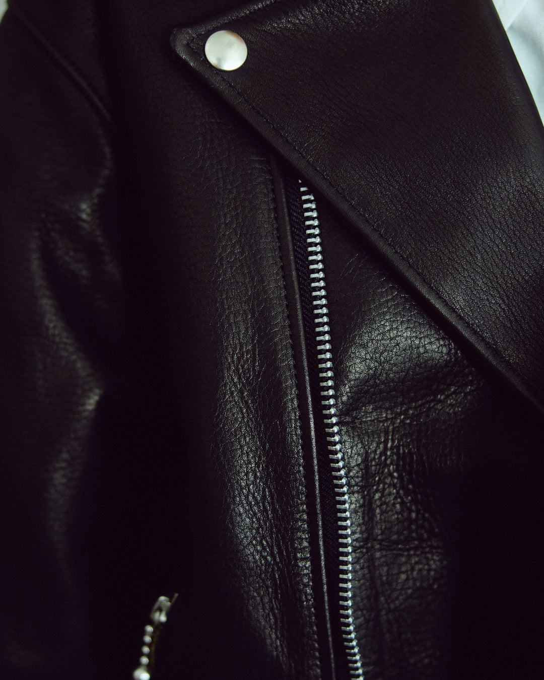 LEATHER SINGLE RIDERS JACKET *sevskig exclusive