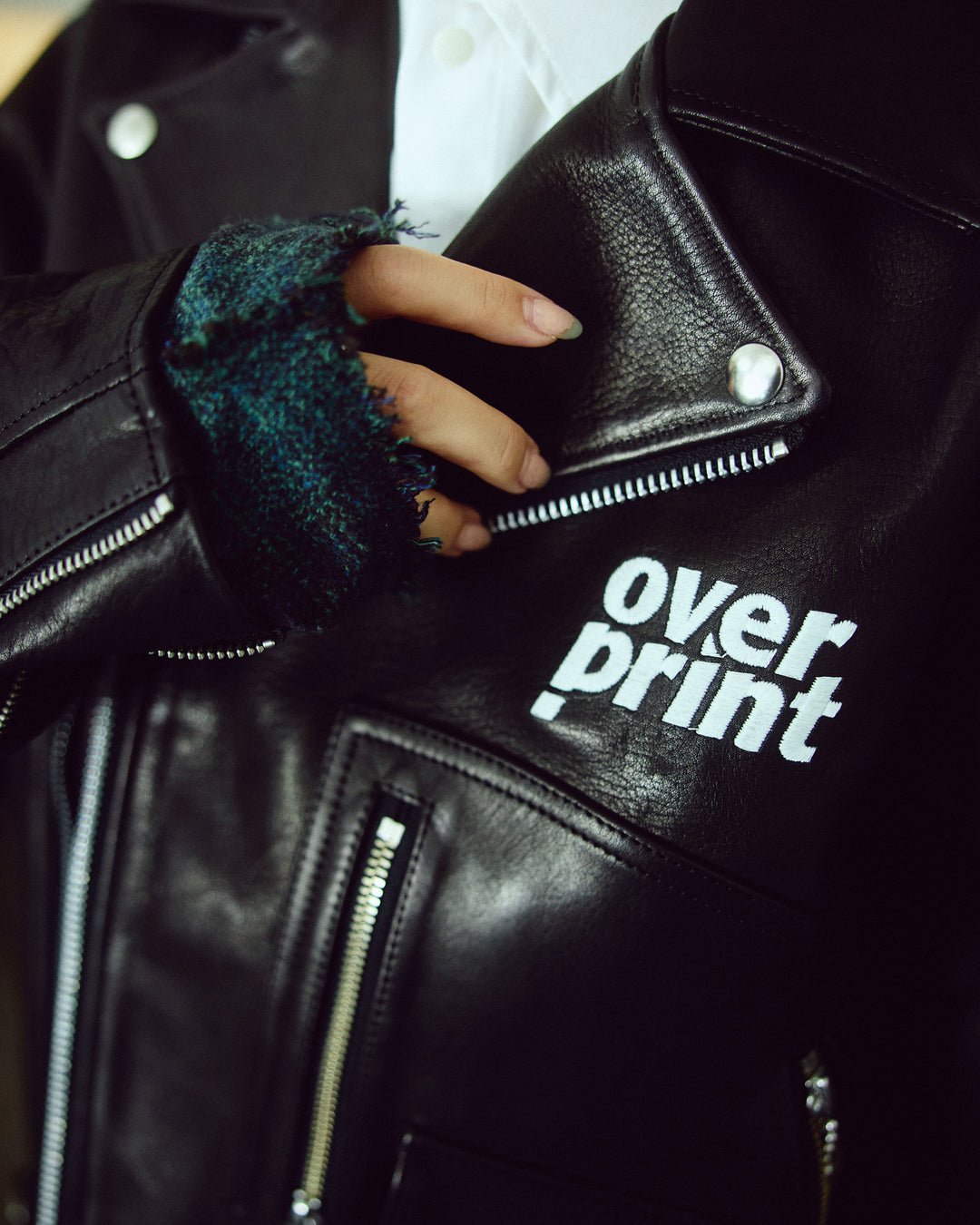 LEATHER SINGLE RIDERS JACKET *sevskig exclusive