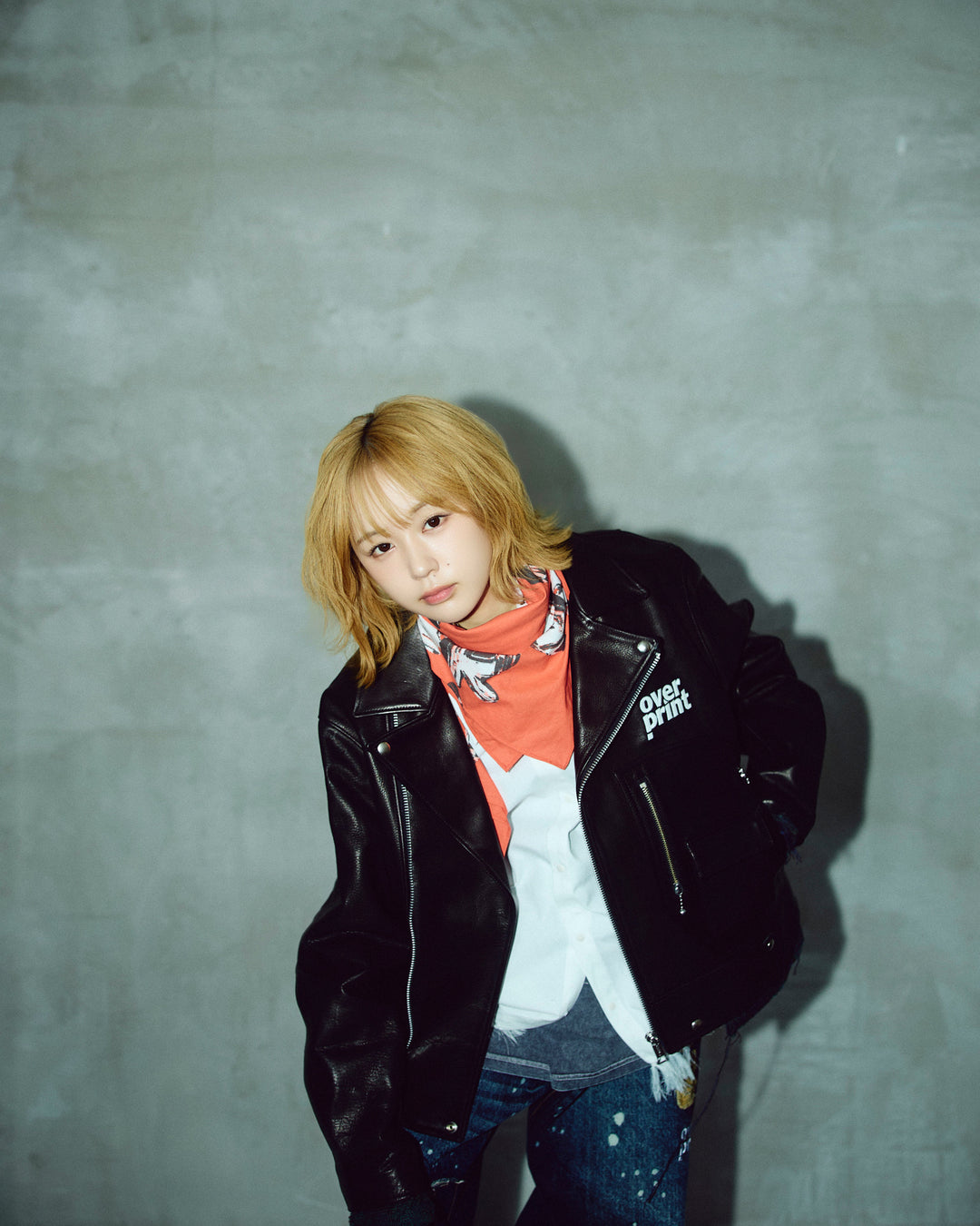 LEATHER SINGLE RIDERS JACKET *sevskig exclusive