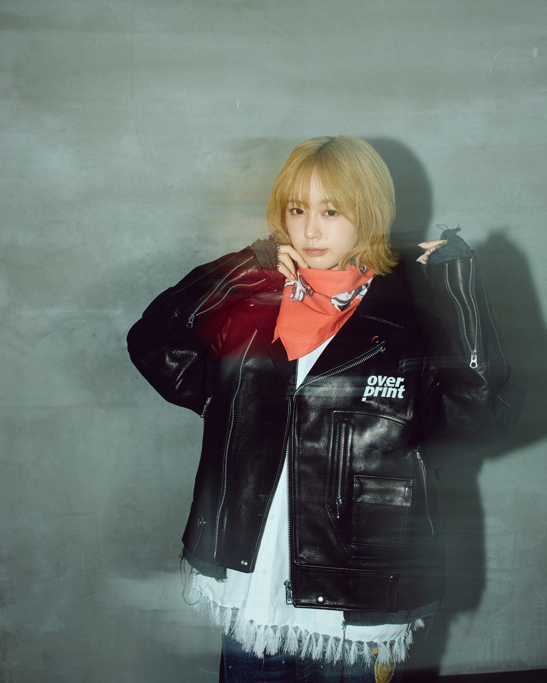 LEATHER SINGLE RIDERS JACKET *sevskig exclusive