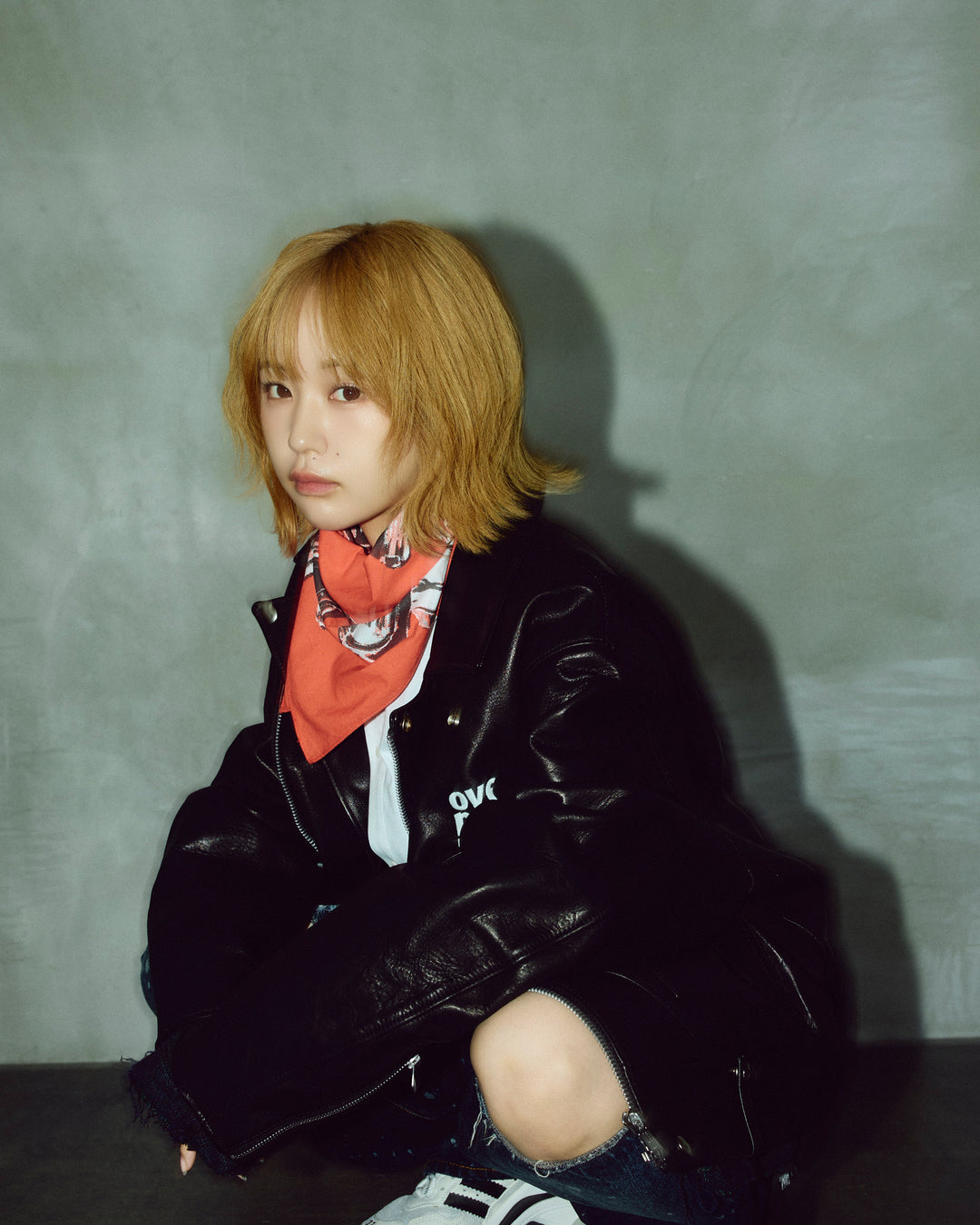 LEATHER SINGLE RIDERS JACKET *sevskig exclusive