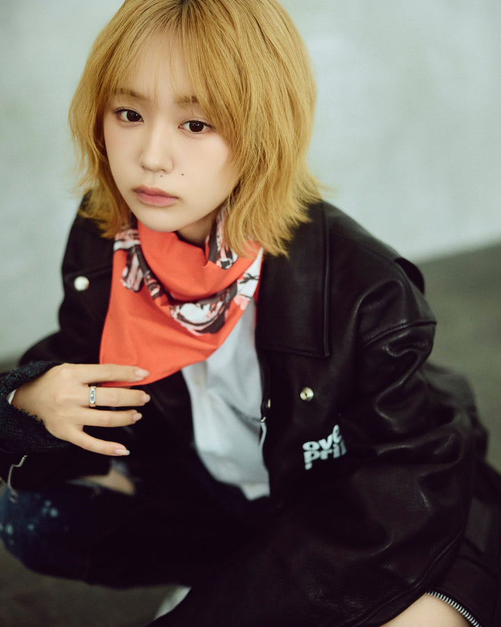 LEATHER SINGLE RIDERS JACKET *sevskig exclusive