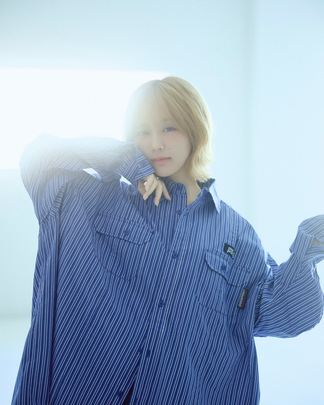 BREAK WIDE SHIRTS(STRIPE)