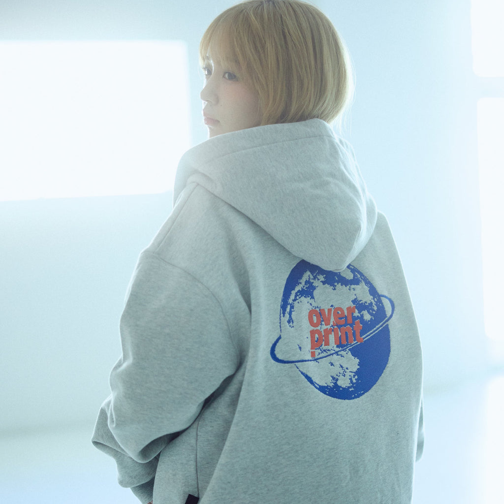 MOON CHiLD Zip Hoodie – over print