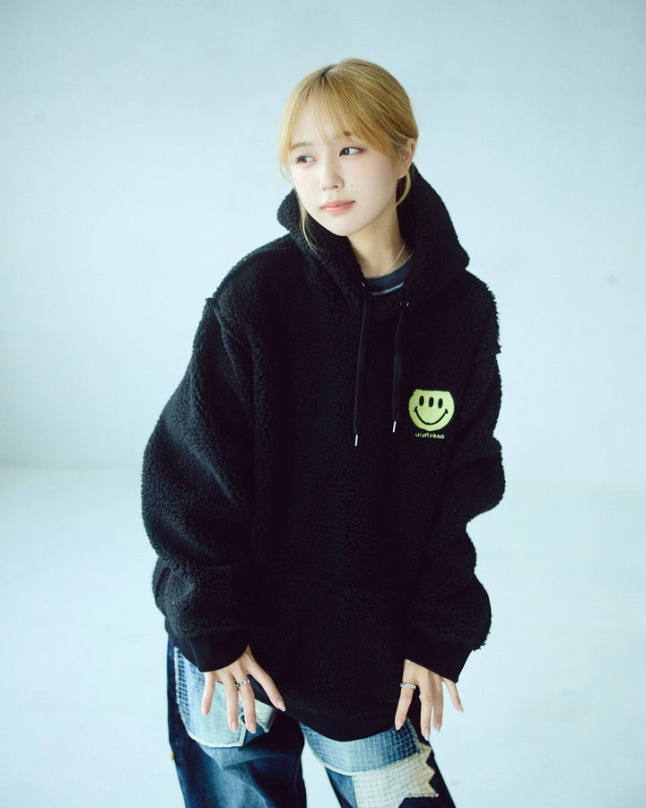 POP ART Bonding Boa Hoodie Ver:24