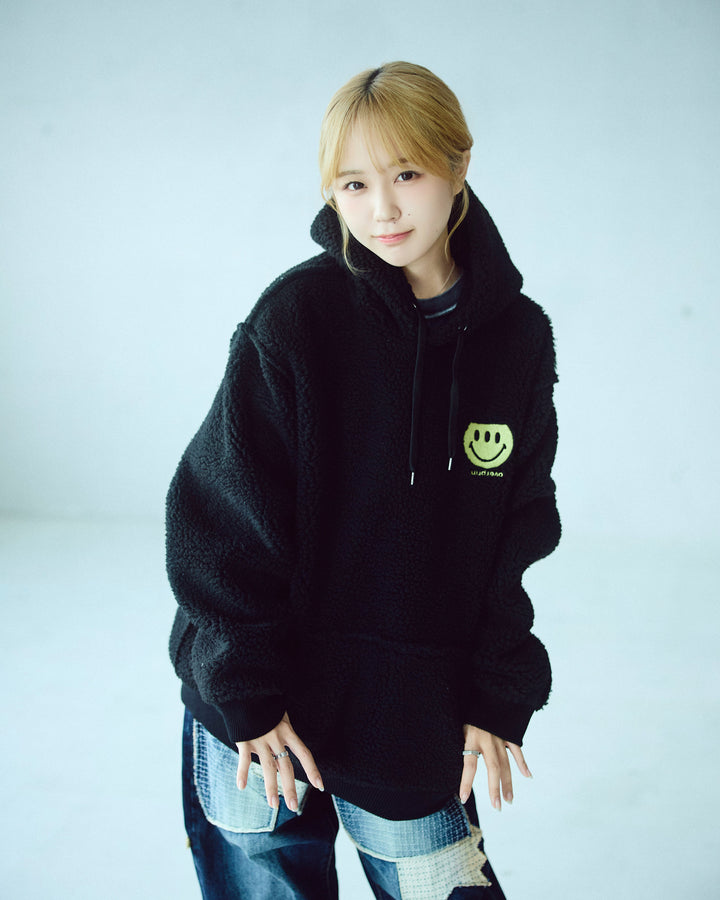 POP ART Bonding Boa Hoodie Ver:24