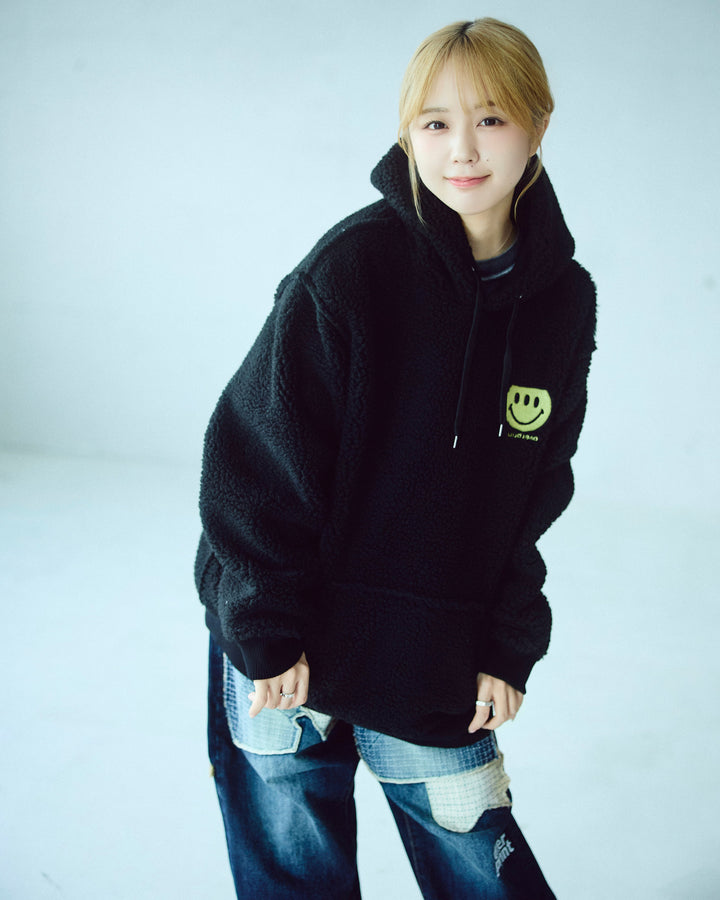 POP ART Bonding Boa Hoodie Ver:24
