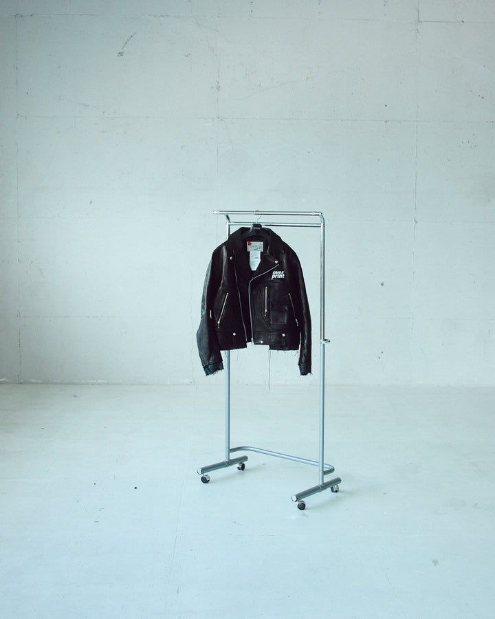 LEATHER SINGLE RIDERS JACKET *sevskig exclusive