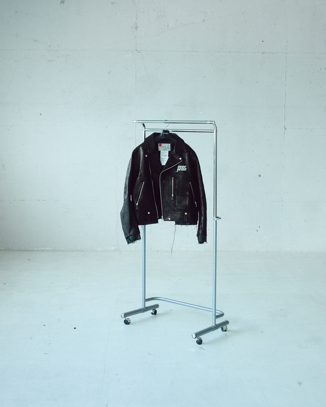 LEATHER SINGLE RIDERS JACKET *sevskig exclusive