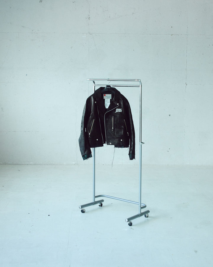 LEATHER SINGLE RIDERS JACKET *sevskig exclusive