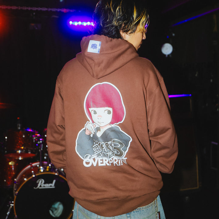 SIGNBOARD Hoodie over print