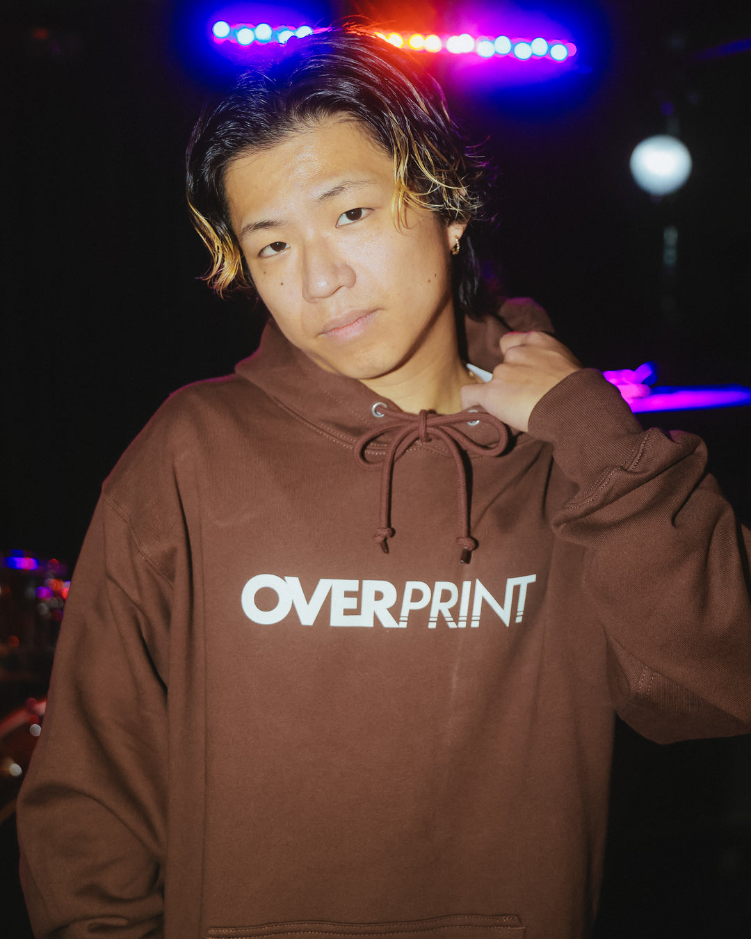 SIGNBOARD Hoodie over print