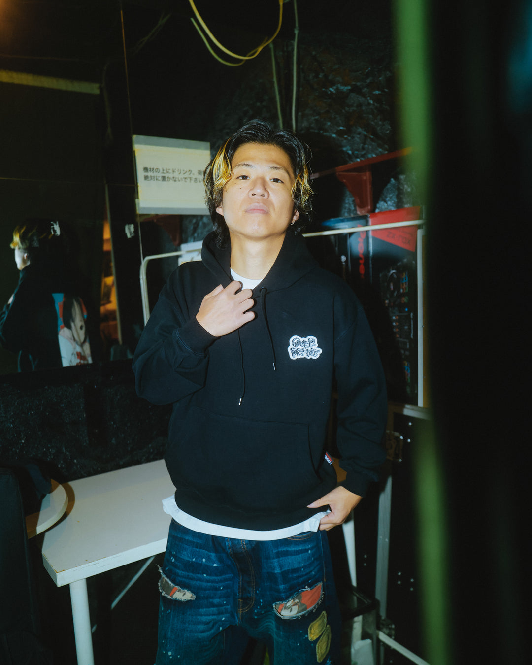 POP ART back pile Hoodie Ver:21