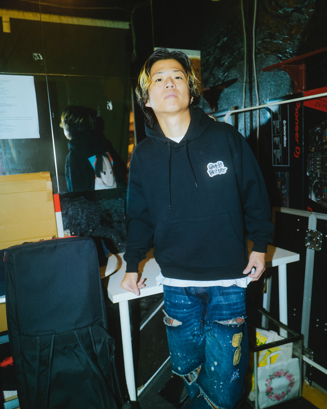 POP ART back pile Hoodie Ver:21