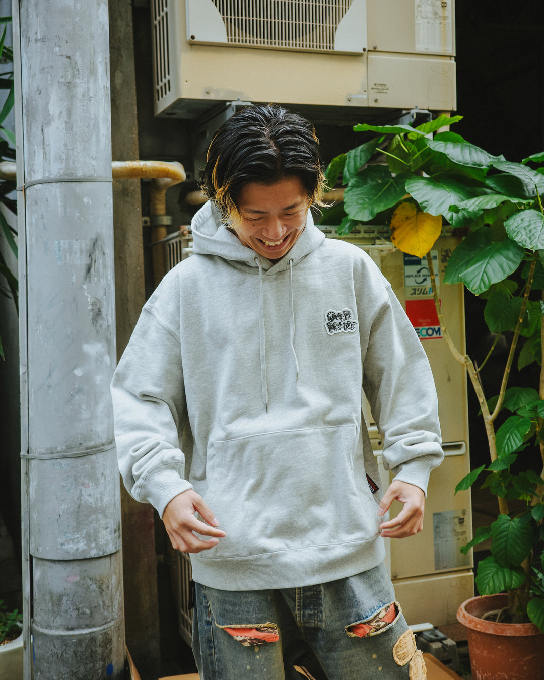 POP ART back pile Hoodie Ver:21