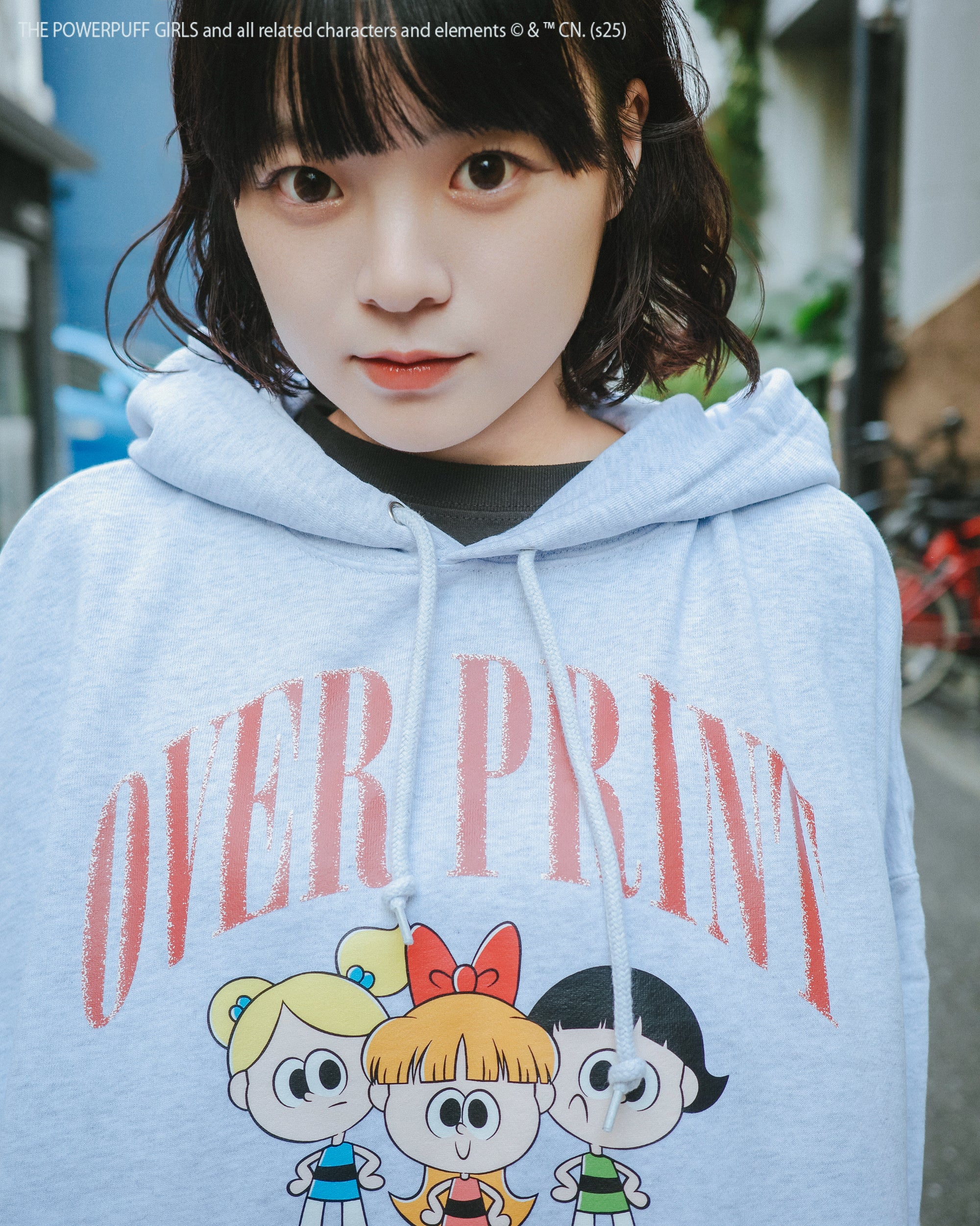 over print（オーバープリント） トレーナー スウェット overprint 