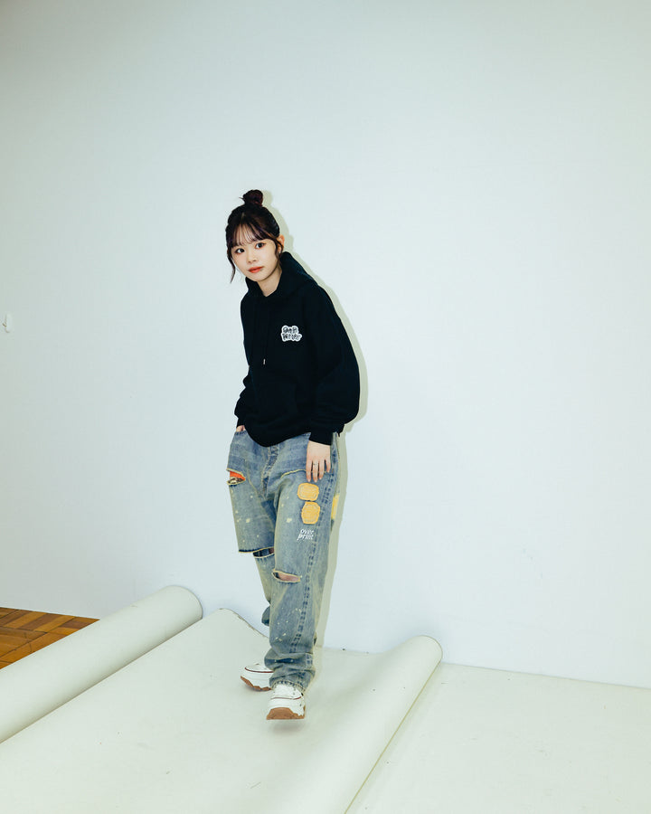 POP ART back pile Hoodie Ver:21