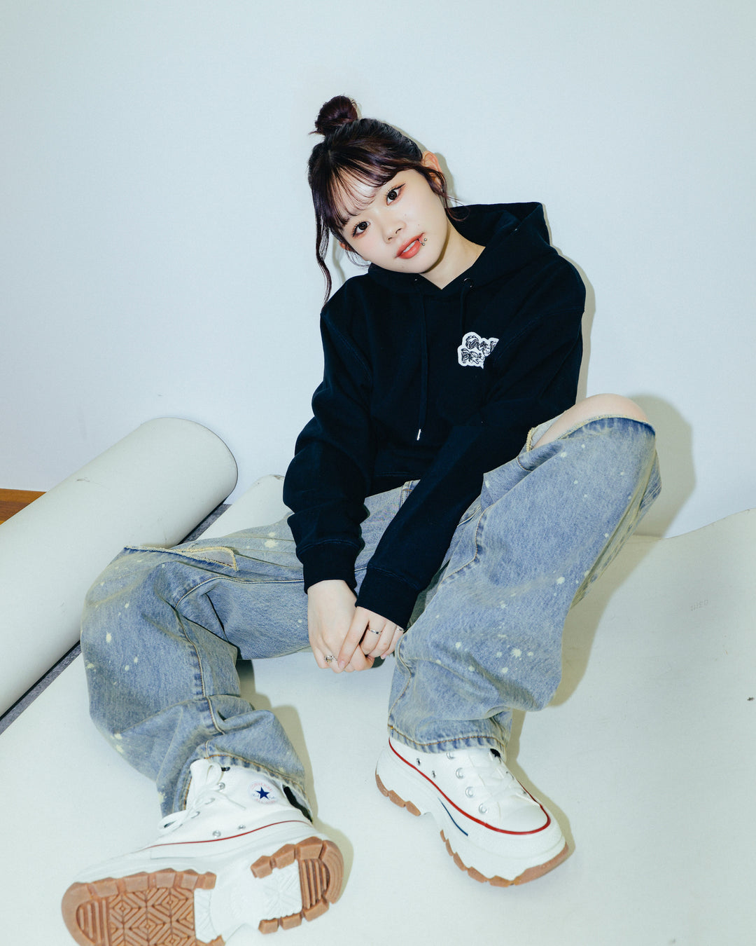 POP ART back pile Hoodie Ver:21