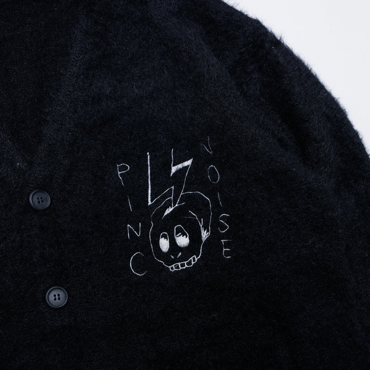 PINC NOISE MOHAIR CARDIGAN