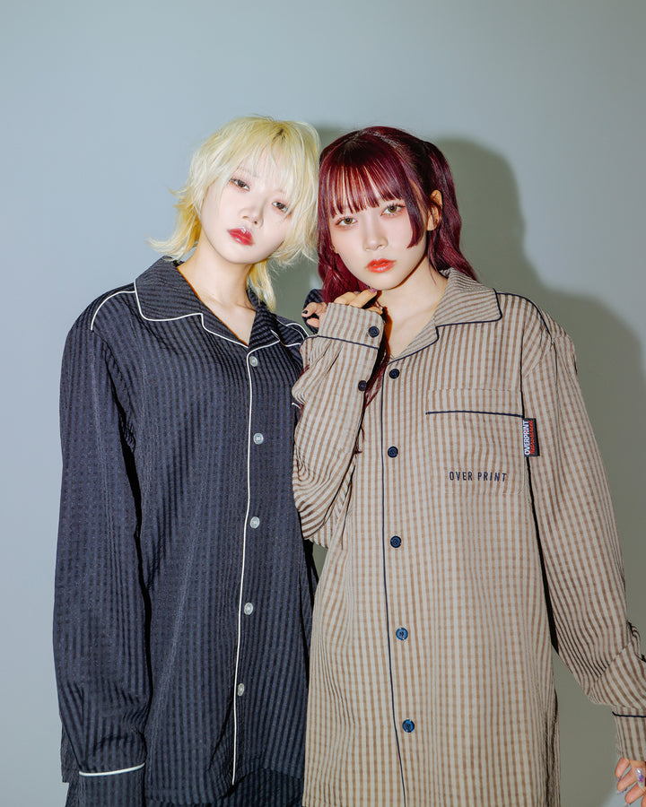 LOUNGE STRIPE SHIRT
