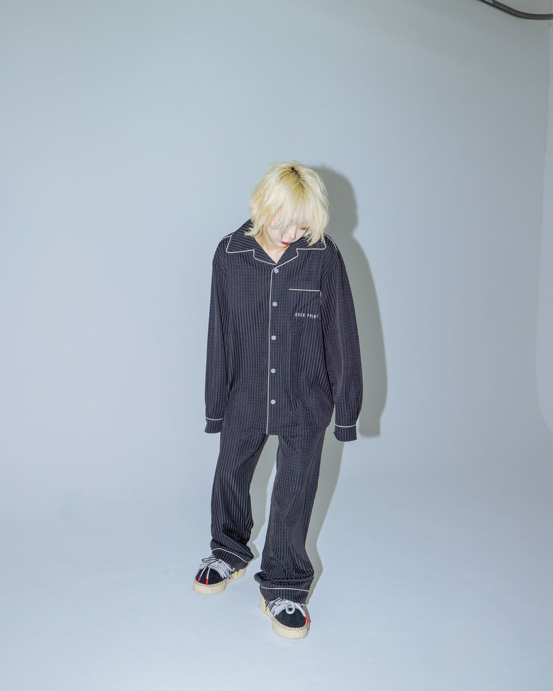 LOUNGE STRIPE SHIRT