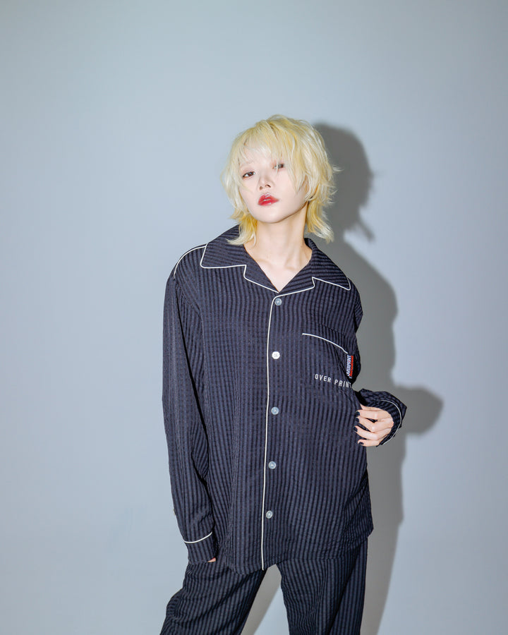 LOUNGE STRIPE SHIRT