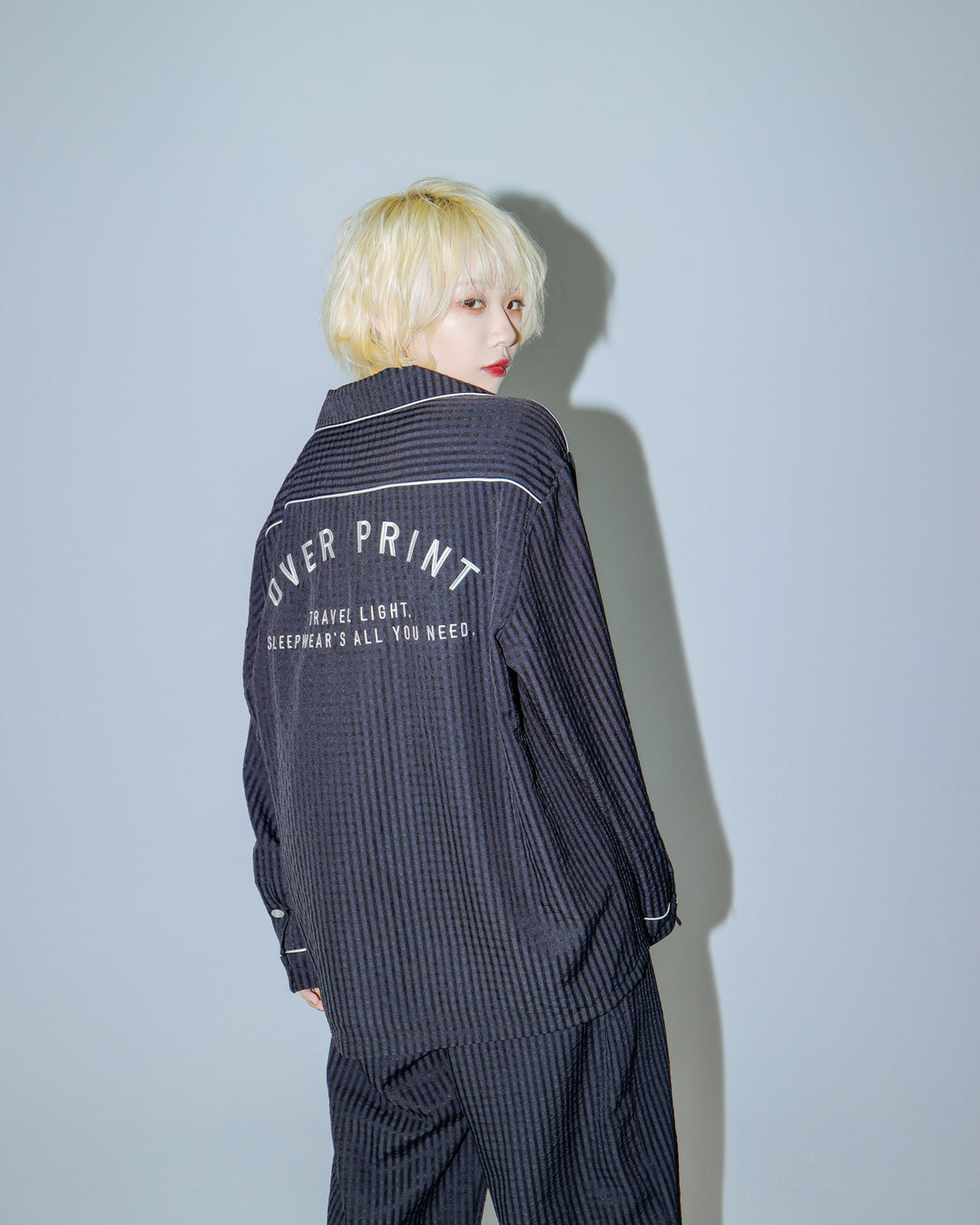 LOUNGE STRIPE SHIRT