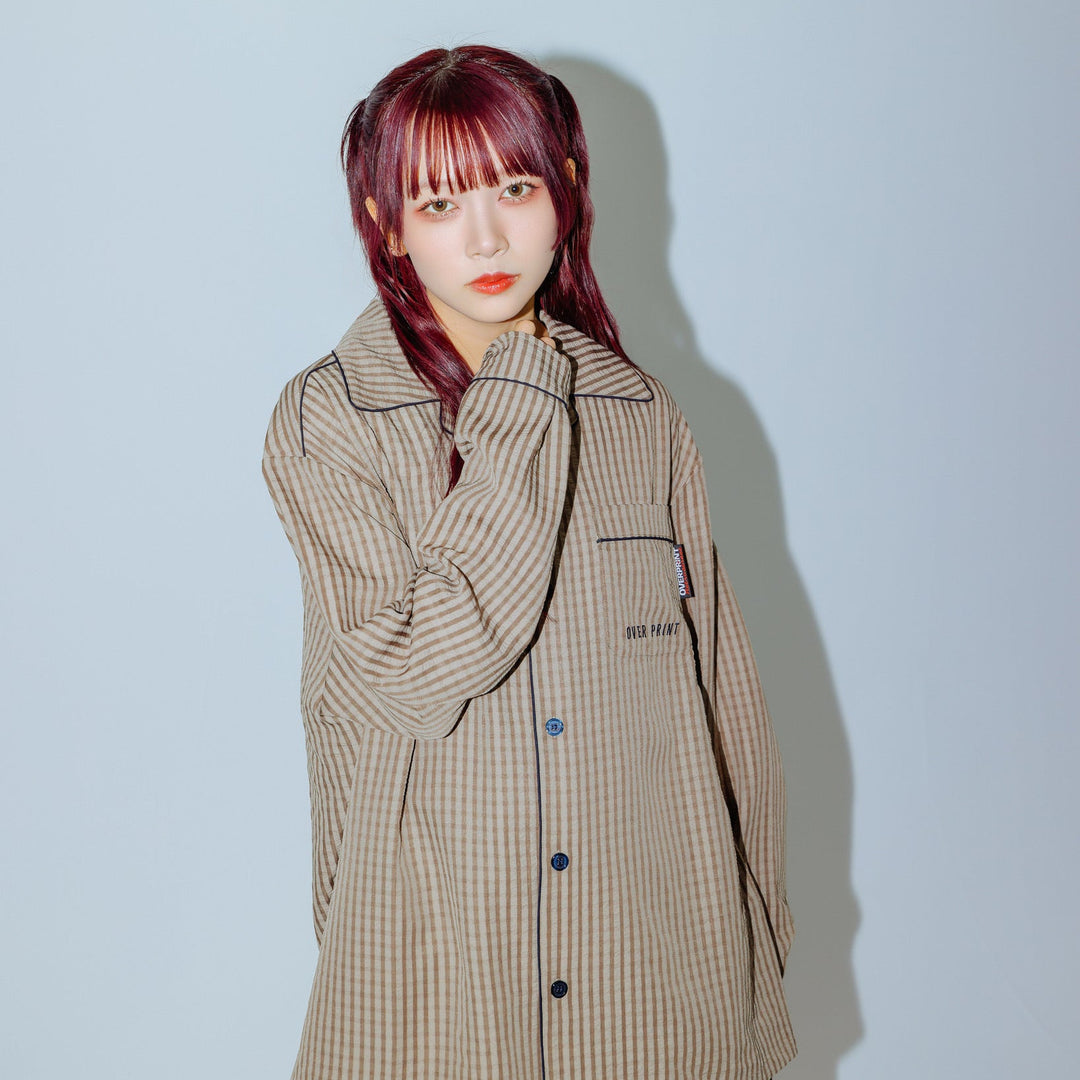 LOUNGE STRIPE SHIRT