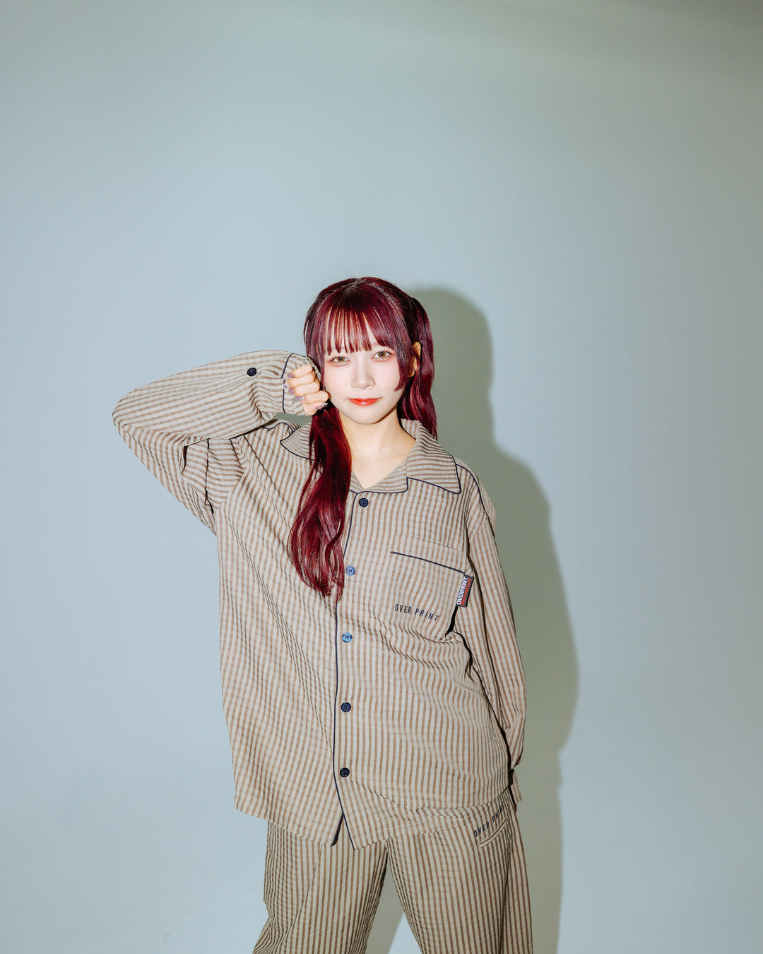 LOUNGE STRIPE SHIRT