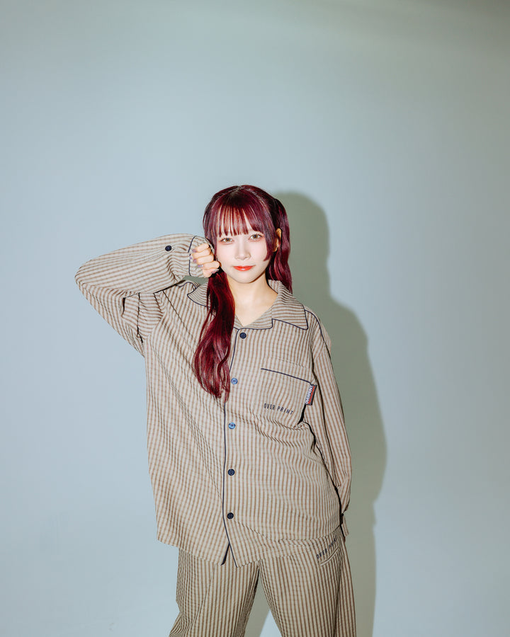 LOUNGE STRIPE SHIRT
