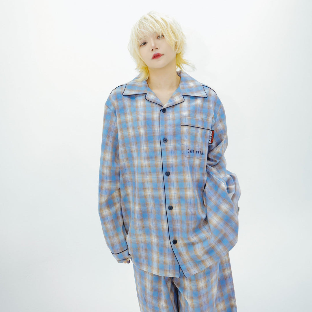 LOUNGE CHECK SHIRT