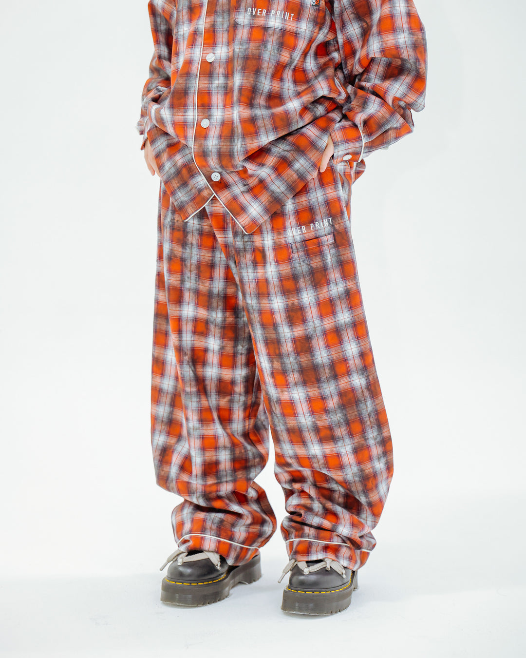 LOUNGE CHECK PANTS