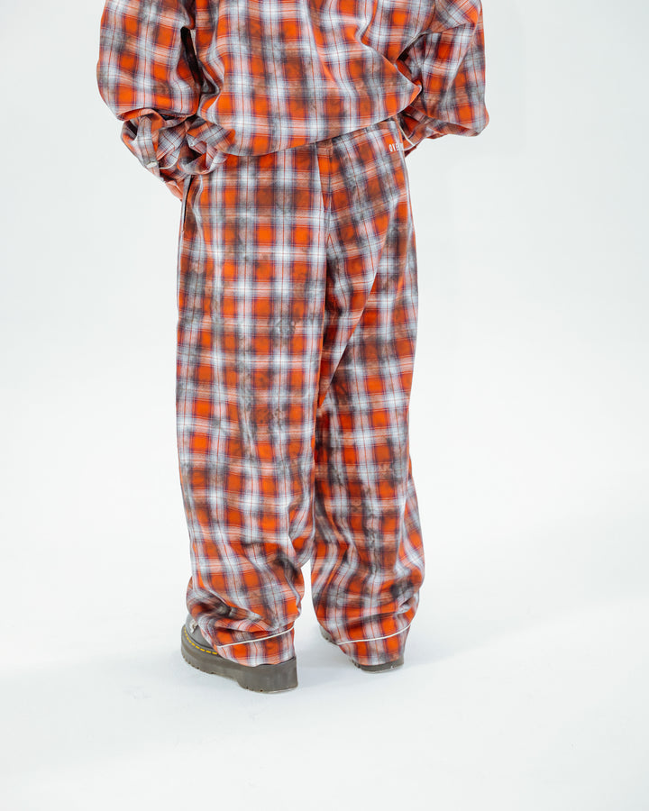 LOUNGE CHECK PANTS