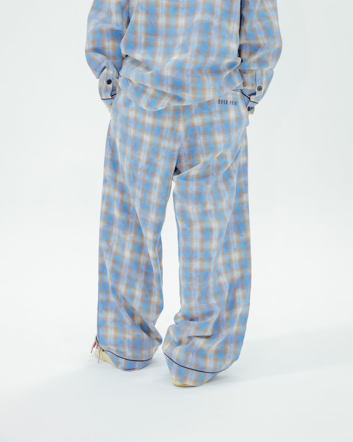 LOUNGE CHECK PANTS
