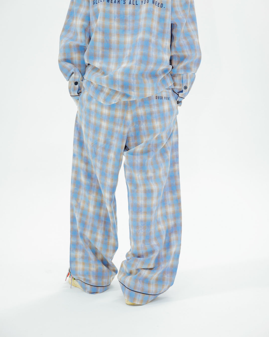 LOUNGE CHECK PANTS