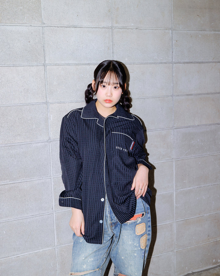 LOUNGE STRIPE SHIRT