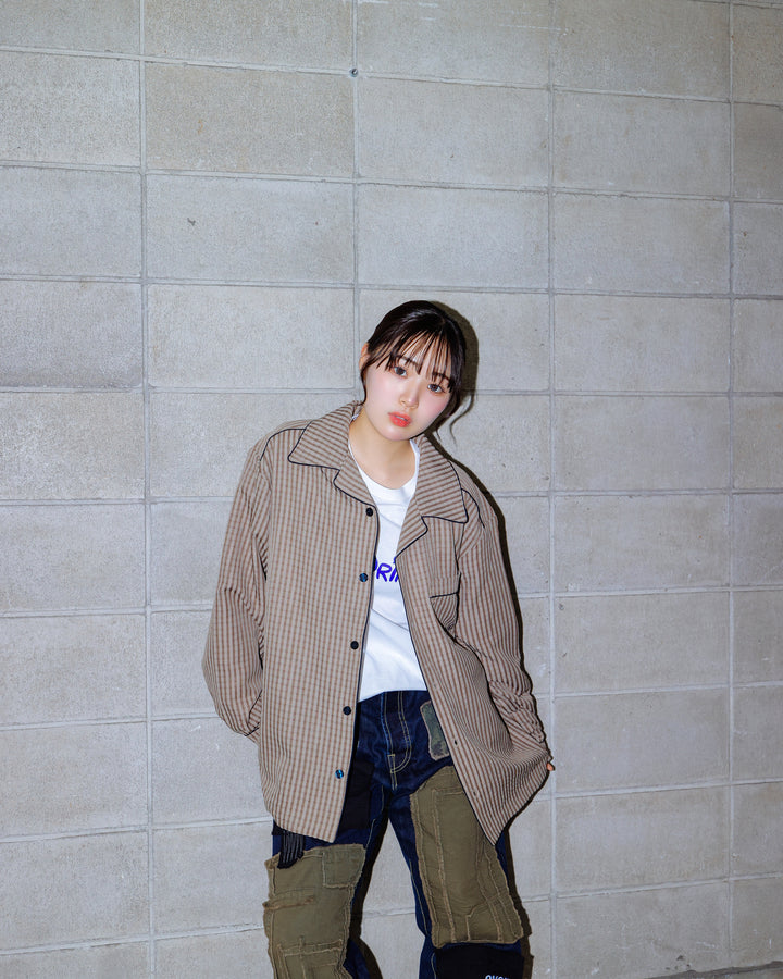 LOUNGE STRIPE SHIRT