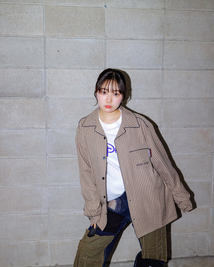 LOUNGE STRIPE SHIRT