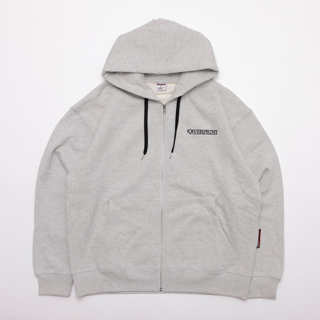 OVERPRINT Zip Hoodie_PINC NOISE