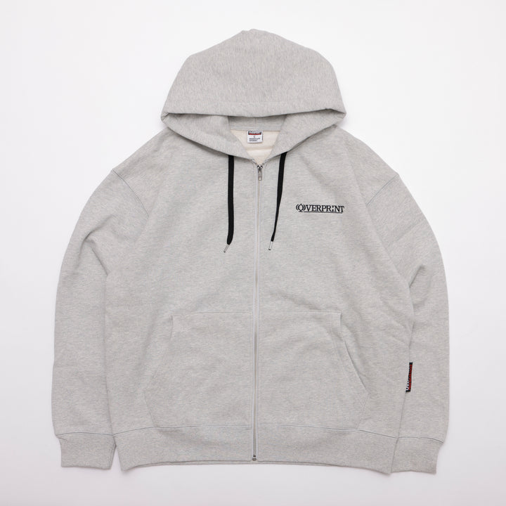 OVERPRINT Zip Hoodie_PINC NOISE