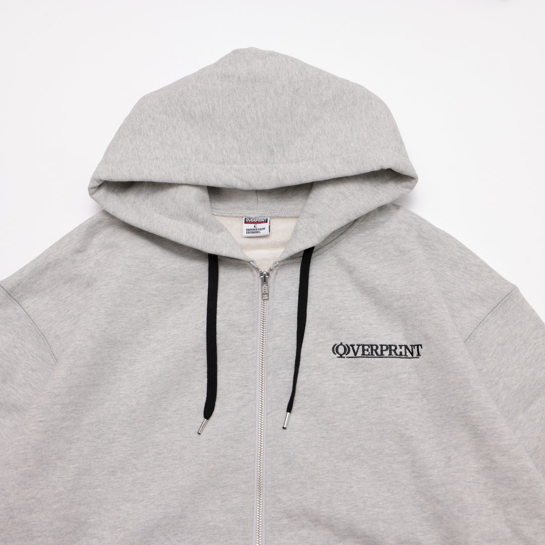 OVERPRINT Zip Hoodie_PINC NOISE