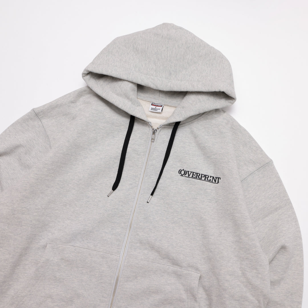 OVERPRINT Zip Hoodie_PINC NOISE